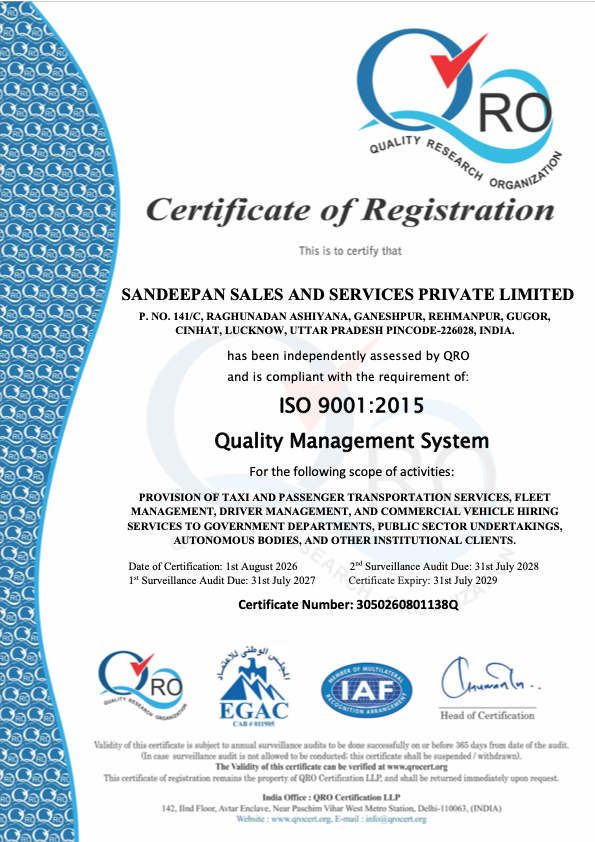 ISO Certificate